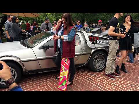 Back to the Future Gamble House and Bushnell Ave