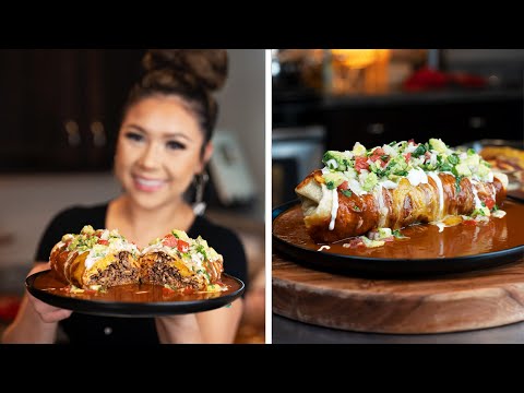 Tex Mex Wet Burrito