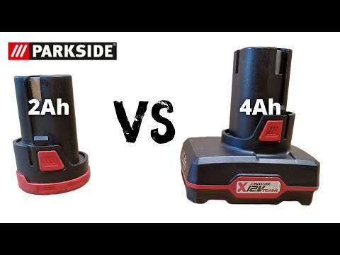 Parkside Batteries 2Ah vs 4 Ah | Is there any difference in Real Life?