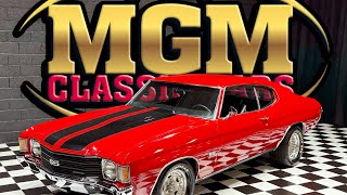 Video Thumbnail for 1972 Chevrolet Chevelle