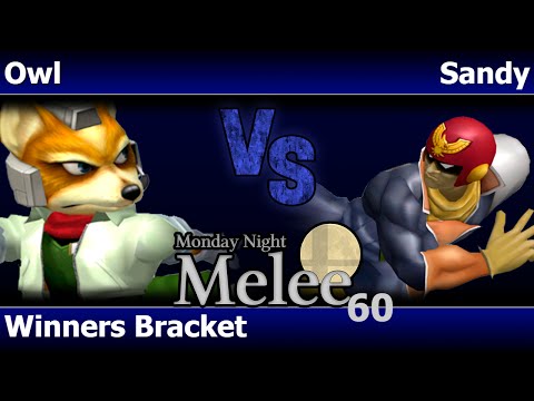 MNM 60 Melee - Owl (Fox) vs Sandy (C Falcon) - Winners Bracket