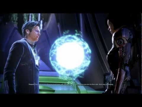 Mass Effect 3: All conversations with  the Illusive Man (Paragon)