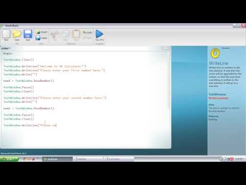 Small Basic Tutorial 4 Simple Calculator
