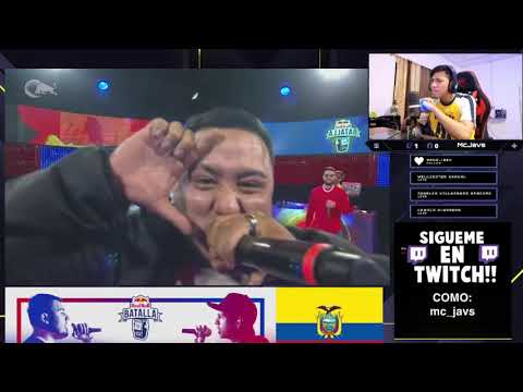 JAVS REACCIONA A AMIR VS YESKMAN OCTAVOS | Red Bull Ecuador 2021