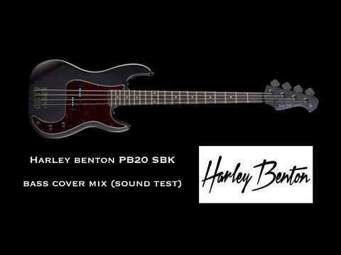 The best cheap bass? / Harley Benton PB20 SBK - Bass Cover Mix (sound test)