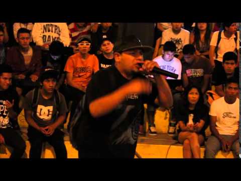 RAPSTYLE BATALLAS - MC KALLE VS MECUA "SKATE PARK SJL" 2015