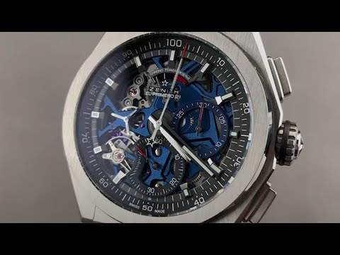 Zenith Defy El Primero 21 1/100th Of A Second Chronograph 95.9002.9004/78.M9000 Zenith Watch Review