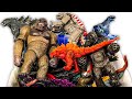 GIANT Godzilla and King Kong Collection! Godzilla vs Kong, Skull Island, Rampage Monsters