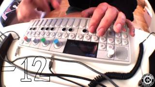 Beatmaking on Teenage Engineering OP-1. Sampling an old cassette tape.