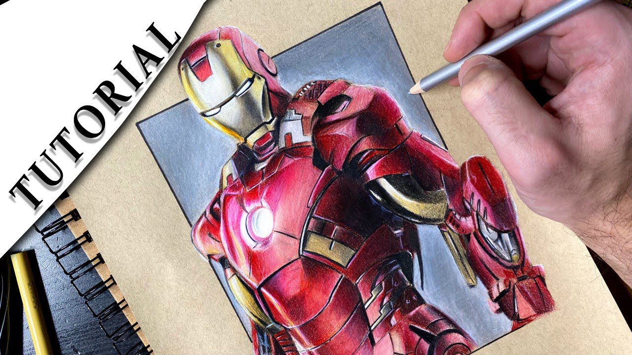 COME DISEGNARE REALISTICO CON MATITE COLORATE | TUTORIAL