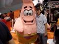 Spongebob And Then Patrick At The Nickelodeon Booth At Comic Con 09