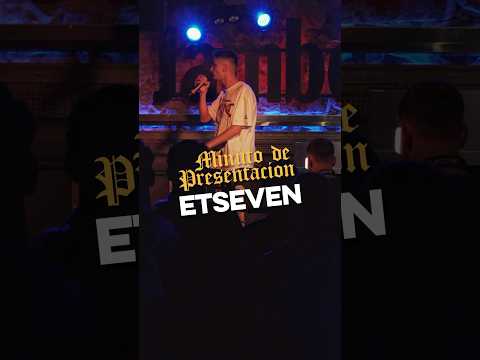 ⁠@etseven en su presentación de la FREESTYLE SESSIONS ✅🔪 #rap #hiphop #freestyle #flow #free #style