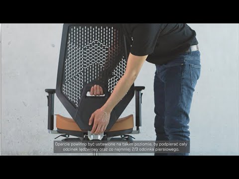 Funkcje i regulacja ergonomicznego fotela obrotowego VANK_V6