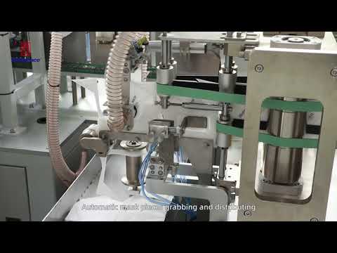 Richpeace One to Two Automatic Foldable Mask Production Line (Headband Welding)