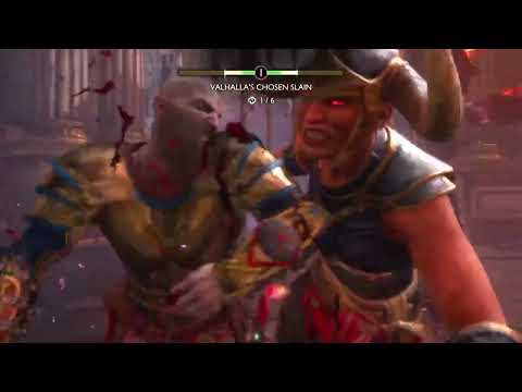 Kratos Meets Young Kratos In Valhalla Scene - God Of War Ragnarok Valhalla DLC