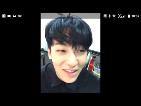 Teen Top - V App (Kobe concert Backstage)