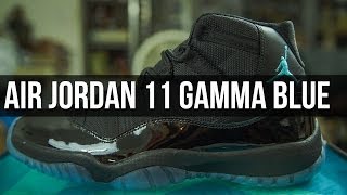 Air Jordan 11 Gamma Blue Mini Review