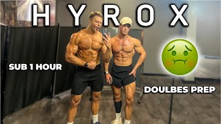 This HYROX Workout DESTROYED Us (Day 1 of Prep)