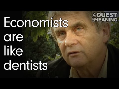 Thumbnail of the video: "Economists are like dentists" by Patrick Viveret