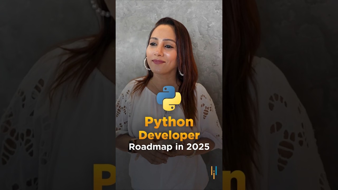 🔥Python Developer Roadmap 2025 #shorts #simplilearn