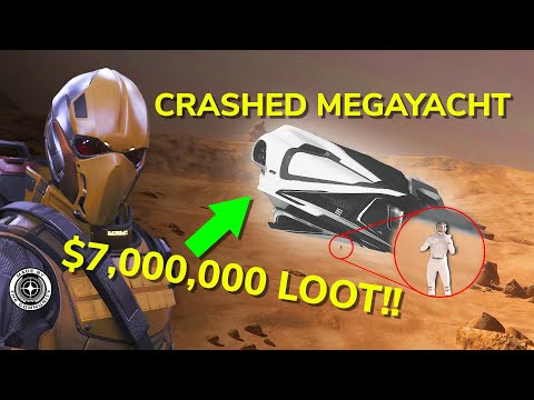 CAPSIZED MEGAYACHT leads to INSANE MONEY | Star Citizen Story