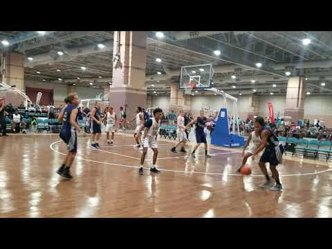 Walter deFreitas,  White #10, Global vs EABN  73-63,   Full Game, Hoop Group Atlantic City 7/10/2019