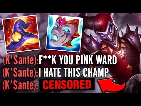 I beat this (Mr.)K'Sante so bad, he's banning Shaco for the rest of his life