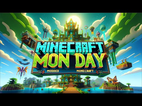 Minecraft Mayhem: Happy's Wild Modded Monday Madness!