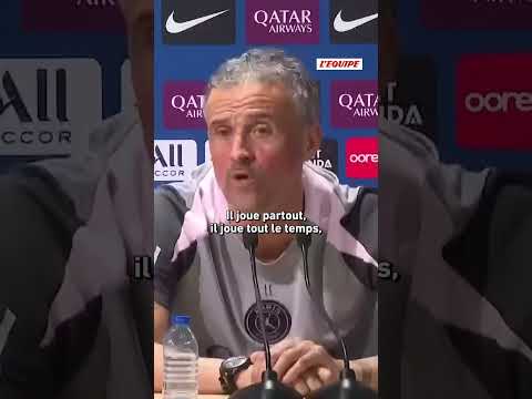 😍 Luis Enrique est totalement fan de Warren Zaïre-Emery #shorts #psg