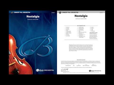 Nostalgia, by Rossano Galante – Score & Sound