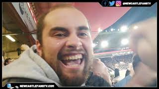 Limbs & beer in the away end | Sheffield United 0-2 Newcastle United