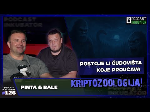 Podcast Mysterium #126 - KRIPTOZOOLOGIJA || ČUDOVIŠTA