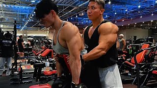 異次元の絞りを見せるNABBAのプロ選手達と合トレしてみた