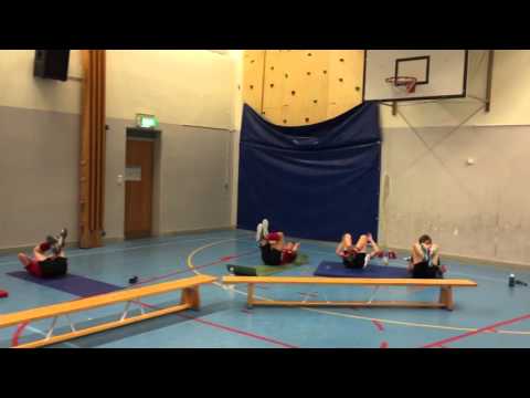 Enskede IK P03 svart kör försäsongsträning 2016.