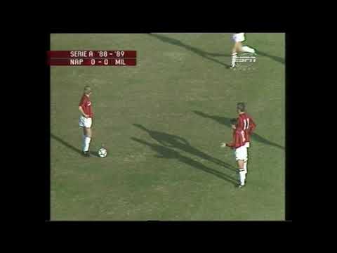 Napoli 4 Milan 1, torneo 1988/89. Exhibición TOTAL de Diego Armando Maradona. COMPLETO