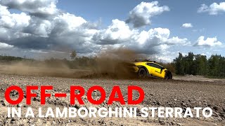 DRIFTING The Lamborghini Sterrato & Urus In The Mud! - VLOG
