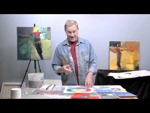Robert Burridge's Abstract Painting & Collage DVD