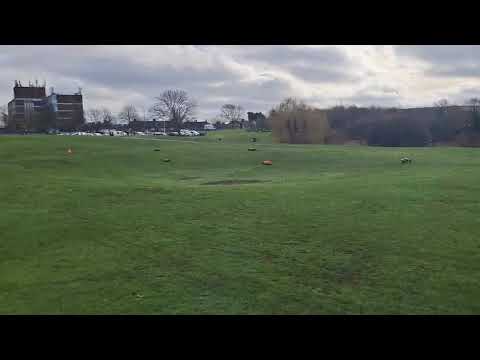 Racing in the dome…….nice