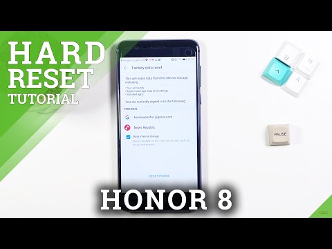 How to Hard Reset Honor 8 via Settings in Honor 8 – Find Settings Reset Option