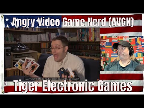 Tiger Electronic Games - Angry Video Game Nerd (AVGN) - REACTION