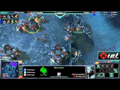 StarCraft 2 IGN Tournament: EGIdrA vs. ROOTdrewbie - Winners Round 2, Game 1