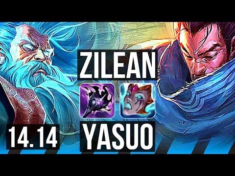 ZILEAN vs YASUO (MID) | 6/2/9, 900+ games | VN Master | 14.14