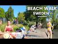 4K Stockholm Sweden Södermalm Tantolunden Beach Walk Tanto Strandbad Hornstulls Strand