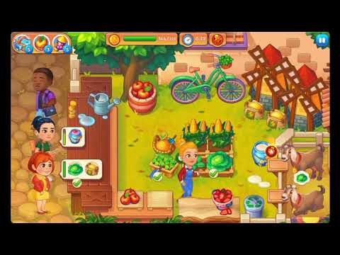 Cooking Farm - Hay & Cook Game - Level 204 🍎🌻🫐 - No Boosters - FULL STORY - CaroGamesNL
