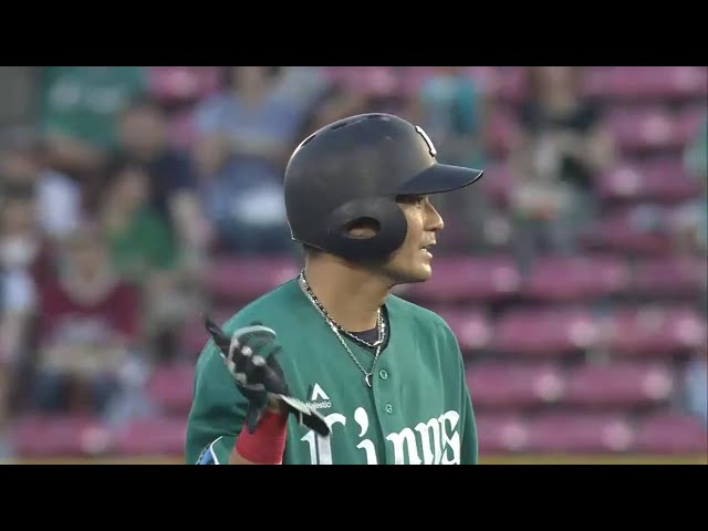 【2回表】この回4連打!! ライオンズ・鬼崎のタイムリーで勝ち越し!! 2016/8/5 E-L