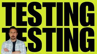 TEST 1 2 3  | Things are changing