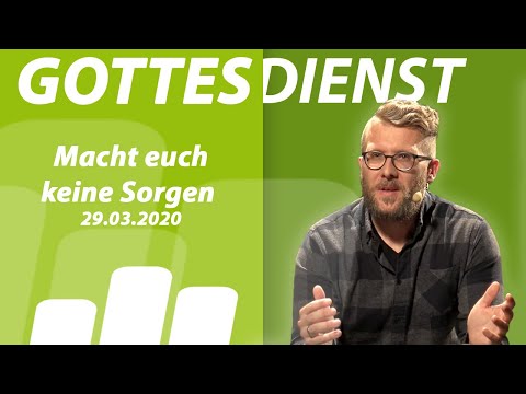 ONLINE-GOTTESDIENST: Macht euch keine Sorgen | Kris Madarasz | 29.03.20 - Frankfurt CityChurch