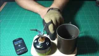 Kochsystem 2: Esbit Titan - Kochtopf 750 und EOE Lithium [deu]