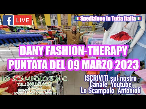 Puntata N.102 🎥  LO SCAMPOLO FASHION THERAPY - Tessuti Sartoriali e Abbigliamento Moda 🇮🇹