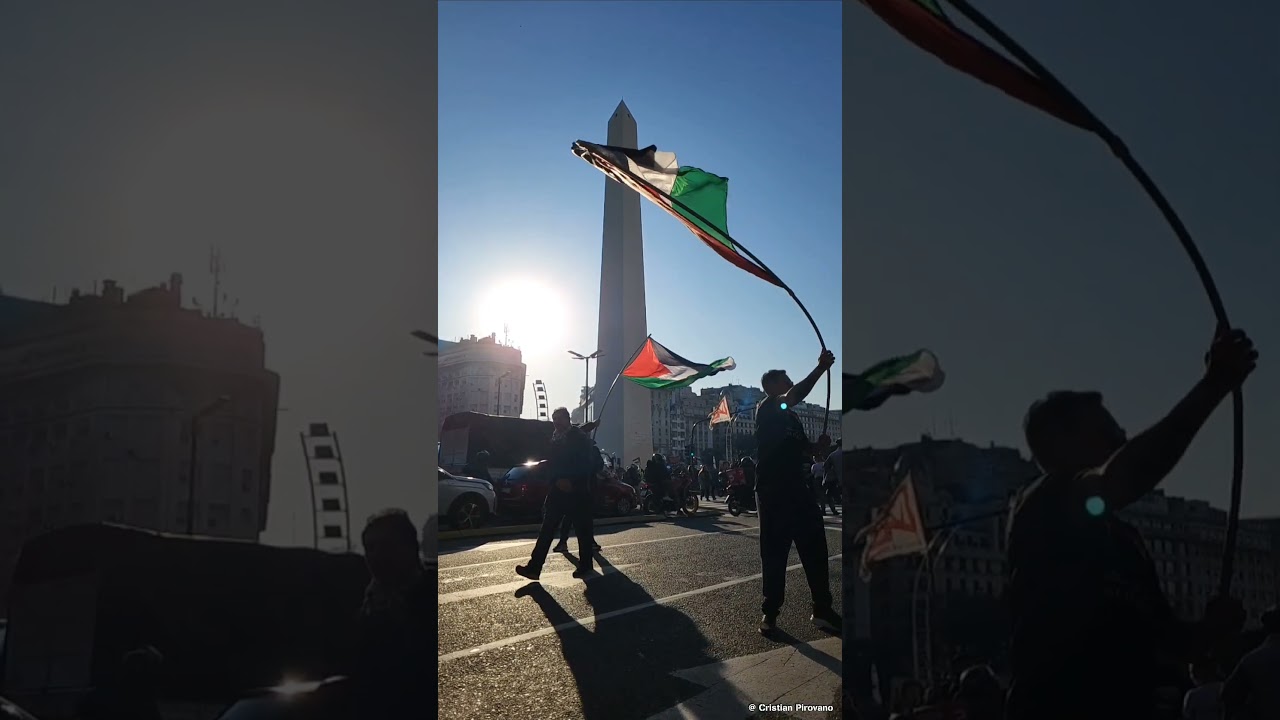 📢 Cacerolazo Global contra el genocidio en Palestina.                – Buenos Aires, Argentina.